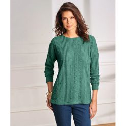 Bluzy damskie: Bluza sportowa ze strukturalnej dzianiny