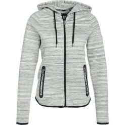 Bluzy sportowe damskie: Superdry SPORT GYM TECH LUXE ZIPHOOD Bluza rozpinana grey slub