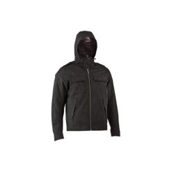 Kurtka turystyczna SH500 X-Warm męska. Szare kurtki męskie marki QUECHUA, na zimę, xl, bez wzorów, z bawełny, bez kaptura. Za 249,99 zł.