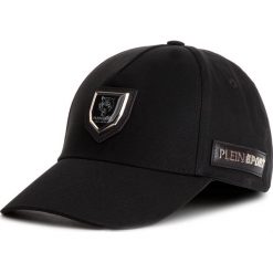 Czapka z daszkiem PLEIN SPORT - Baseball Cap Tiger S19A UAC0005 STE003N Black/Black 02. Czarne czapki męskie marki Plein Sport, bez wzorów, z bawełny, sportowe. Za 629,00 zł.