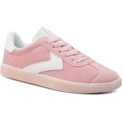 Sneakersy BIG STAR - DD274295 Pink. Różowe półbuty damskie BIG STAR, na co dzień, bez wzorów, ze skóry, retro, bez obcasa, bez zapięcia. W wyprzedaży za 109,00 zł.