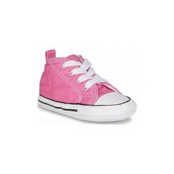 Kapcie niemowlęce Dziecko Converse FIRST STAR TOILE. Różowe buciki niemowlęce Converse. Za 128,10 zł.