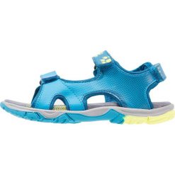 Jack Wolfskin PUNO BAY Sandały trekkingowe glacier blue. Niebieskie sandały chłopięce marki Jack Wolfskin, z materiału. Za 209,00 zł.