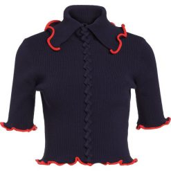 Opening Ceremony CRISS CROSS CROP TOP Tshirt z nadrukiem collegiate navy. Niebieskie t-shirty damskie marki Opening Ceremony, z nadrukiem, z materiału. W wyprzedaży za 669,50 zł.