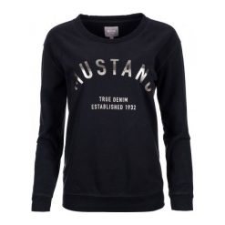 Mustang Bluza Damska L Ciemnoniebieski. Czarne bluzy rozpinane damskie Mustang, l, z bawełny. Za 196,00 zł.