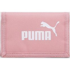 Puma - Portfel. Różowe portfele damskie Puma, bez wzorów, z poliesteru. Za 49,90 zł.
