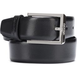 Calvin Klein Pasek Czarny. Czarne paski męskie Calvin Klein, w paski, z bawełny. Za 269,95 zł.