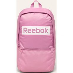 Reebok - Plecak. Różowe plecaki damskie Reebok, bez wzorów, z poliesteru. Za 99,90 zł.