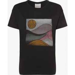 ARMEDANGELS - T-shirt damski – Nelaa Landscape, czarny. Czarne t-shirty damskie ARMEDANGELS, m, z nadrukiem, eleganckie, bez kołnierzyka. Za 89,95 zł.