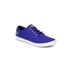 Buty Fred Perry FOXX TWILL. Fioletowe trampki męskie Fred Perry, bez wzorów, bez zapięcia. Za 258,30 zł.