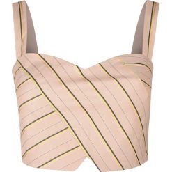 Pinko Top "Ombretta". Bluzki damskie Pinko, z nadrukiem, bez kołnierzyka, bez rękawów. Za 259,00 zł.