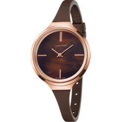 PROMOCJA ZEGAREK CALVIN KLEIN Lively K4U236FK. Pomarańczowe zegarki damskie marki Calvin Klein, ze stali. W wyprzedaży za 699,00 zł.