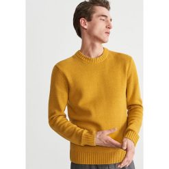 Sweter - Żółty. Żółte kardigany damskie marki Reserved, s. Za 89,99 zł.