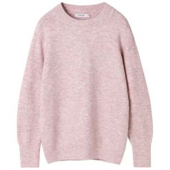 Sweter w kolorze jasnoróżowym. Różowe swetry damskie TATUUM, xl, bez wzorów, bez rękawów, bez kaptura. W wyprzedaży za 84,95 zł.