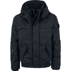 Khujo Nartez Kurtka czarny. Czarne kurtki męskie marki khujo, xxl, z aplikacjami, z polaru. Za 399,90 zł.