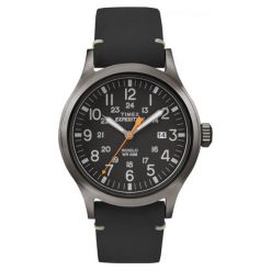 Timex Zegarek Męski Tw4B01900. Czarne, analogowe zegarki męskie Timex, z mosiądzu. Za 219,00 zł.