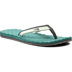 Japonki THE NORTH FACE - Base Camp Mini T0A06QQYW Ambrosgn/Agatgn. Zielone klapki damskie The North Face, bez wzorów, z gumy, bez obcasa. W wyprzedaży za 89,00 zł.