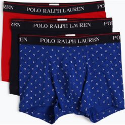 Polo Ralph Lauren - Obcisłe bokserki męskie pakowane po 3 szt., czerwony. Czerwone bokserki męskie marki Polo Ralph Lauren, z dżerseju. Za 199,95 zł.