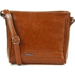 Torebka damska skórzana listonoszka DAN-A T305 camel - camel. Brązowe listonoszki damskie DAN-A, bez wzorów, ze skóry, eleganckie, bez dodatków. Za 169,99 zł.