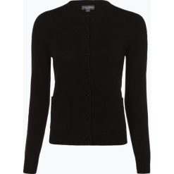 Franco Callegari - Kardigan damski z wełny merino, czarny. Czarne kardigany damskie marki Franco Callegari, xxl, z wełny. Za 129,95 zł.