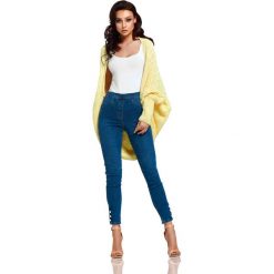Sweter oversize kimonowy. Swetry damskie e-margeritka.pl, bez wzorów, casualowe, bez rękawów, bez kaptura. Za 149,99 zł.