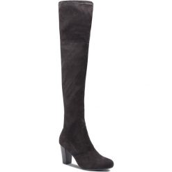 Muszkieterki JENNY FAIRY - W16AW997-1 Black. Czarne kozaki damskie Jenny Fairy, ze skóry ekologicznej, przed kolano, na wysokim obcasie, bez zapięcia. Za 149,99 zł.
