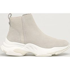Steve Madden - Buty skórzane. Szare buty sportowe damskie Steve Madden, ze skóry. Za 489,90 zł.