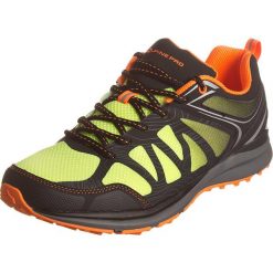 Buty sportowe "Rohit" w kolorze jaskrawożółto-czarnym. Czarne halówki męskie marki Alpine Pro, z materiału. W wyprzedaży za 304,95 zł.