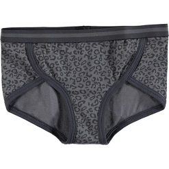 Pełne majtki w kolorze antracytowym. Szare majtki dziewczęce Schiesser Girls. W wyprzedaży za 25,95 zł.
