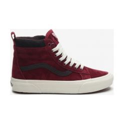 Vans Sk8-Hi Tenisówki Czerwony. Czerwone trampki męskie Vans, bez wzorów, ze skóry, bez zapięcia. Za 430,95 zł.