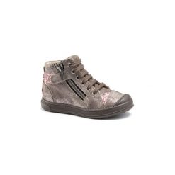 Buty Dziecko GBB DESTINY. Brązowe trampki dziewczęce GBB, bez wzorów, bez zapięcia. Za 303,20 zł.