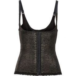 Gorset modelujący bonprix czarny. Czarne bielizna damska wyszczuplająca marki bonprix. Za 99,99 zł.