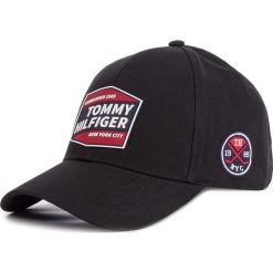 Czapka z daszkiem TOMMY HILFIGER - Patches Cap AM0AM04653 002. Czarne czapki męskie TOMMY HILFIGER, bez wzorów, z bawełny. Za 229,00 zł.