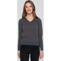 Sweter w kolorze szaro-kobaltowym. Szare bez kategorii marki Felix Hardy, l, w paski. W wyprzedaży za 129,95 zł.