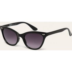 Answear - Okulary Hitchhiker. Czarne okulary przeciwsłoneczne damskie ANSWEAR. Za 59,90 zł.