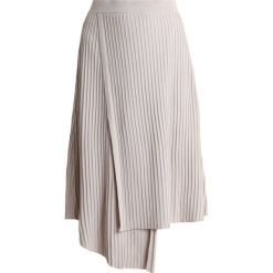 Stefanel GONNA PANNELLIVI Spódnica trapezowa grey. Szare spódniczki trapezowe marki Stefanel, xl, z poliesteru. Za 659,00 zł.