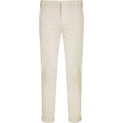 Spodnie DONDUP GAUBERT. Brązowe spodnie męskie Dondup, na lato, bez wzorów, z elastanu, eleganckie. W wyprzedaży za 574,00 zł.