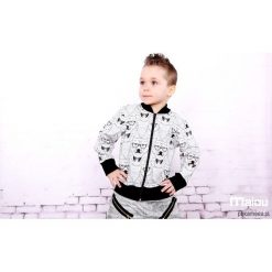 Bluzy chłopięce: Bluza Bomber Niedźwiedzie