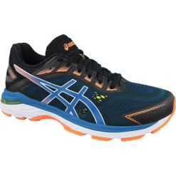 Asics GT-2000 7 1011A713-001 buty do biegania męskie czarne 46,5. Czarne buty sportowe męskie Asics, z gumy, bez zapięcia, do biegania. W wyprzedaży za 499,99 zł.