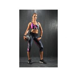 Legginsy GLAM 3/4. Czarne legginsy damskie marki Feelj!, s, z dzianiny, do biegania. Za 169,00 zł.