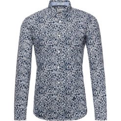 Koszula Pepe Jeans Kevin PM305897. Niebieskie koszule męskie Pepe Jeans, m, bez wzorów, z bawełny, casualowe, bez kołnierzyka, bez rękawów. W wyprzedaży za 209,00 zł.