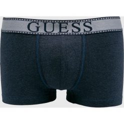 Guess Jeans - Bokserki (3-pack). Niebieskie bokserki męskie Guess Jeans, z aplikacjami, z elastanu. Za 199,90 zł.
