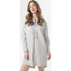 Szara Bluza Aroaliria. Szare bluzy damskie Born2be, xl, bez wzorów, bez rękawów, bez kaptura. W wyprzedaży za 79,99 zł.