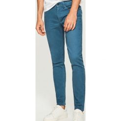 Rurki męskie: Spodnie skinny fit – Niebieski