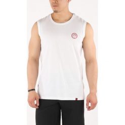 Loap Bolos Podkoszulek Biały. Białe podkoszulki męskie Loap, xl, z nadrukiem, z bawełny, bez rękawów. Za 51,95 zł.