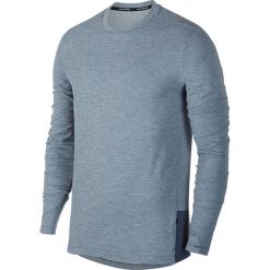 Bluza Nike Therma Sphere 2.0 Long-Sleeve Top M Stalowo-Niebieska. Szare bluzy męskie Nike, s, bez wzorów, bez kołnierzyka, bez rękawów, długie, bez kaptura. Za 179,99 zł.