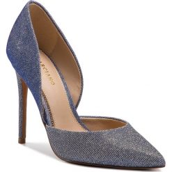 Szpilki MARCIANO GUESS - 92G9A29094Z BLUE. Szare półbuty damskie MARCIANO GUESS, z aplikacjami, ze skóry, bez obcasa, na obcasie, bez zapięcia. W wyprzedaży za 369,00 zł.