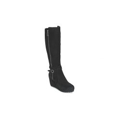 Kozaki Moda In Pelle SITA. Czarne kozaki damskie marki Moda In Pelle, bez obcasa, bez zapięcia. Za 671,20 zł.