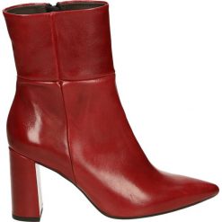 Botki - 4184 ICE LACC. Brązowe botki damskie skórzane Venezia. Za 479,00 zł.