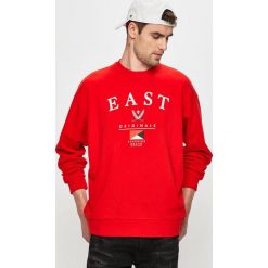 Jack & Jones - Bluza. Niebieskie bluzy męskie Jack & Jones, m, z nadrukiem, z bawełny, z okrągłym kołnierzem, bez rękawów, bez kaptura. W wyprzedaży za 79,90 zł.